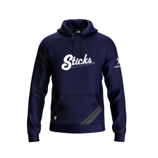 [FOLHSMNV-YXS-LOGO1] Decker Summit Hoodie (Youth XS, Navy, Logo 1)