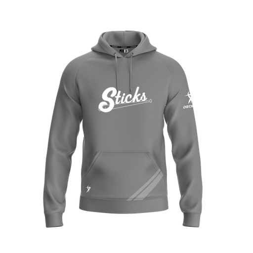 [FOLHSMGY-YXS-LOGO1] Decker Summit Hoodie (Youth XS, Gray, Logo 1)