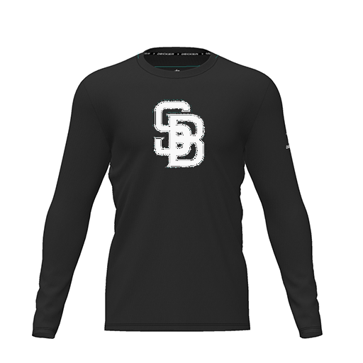 [FTLCDFBK-YXS-LOGO2] Dri Fit Performance T-Shirt (Youth XS, Black, Logo 2, Long Sleeve)