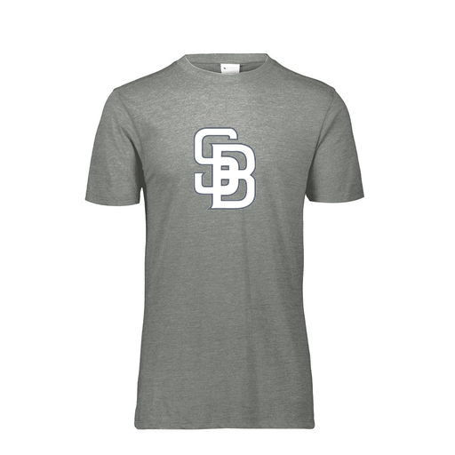 [FTSCUBGY-AS-LOGO2] Men's Ultra-blend T-Shirt (Adult S, Gray, Logo 2)