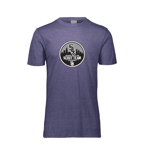 [FTSCUBNV-YS-LOGO3] Youth Ultra-blend T-Shirt (Youth S, Navy, Logo 3)