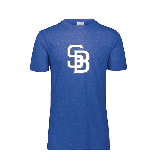 [3066.U55.S-LOGO2] Youth Ultra-blend T-Shirt (Youth S, Royal, Logo 2)