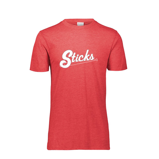 [FTSCUBRD-YS-LOGO1] Youth Ultra-blend T-Shirt (Youth S, Red, Logo 1)