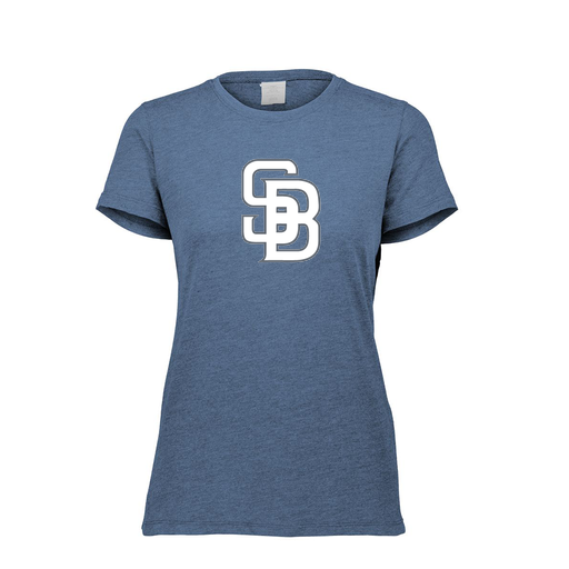 [FTSCUBNV-FAXS-LOGO2] Ladies Ultra-blend T-Shirt (Female Adult XS, Navy, Logo 2)
