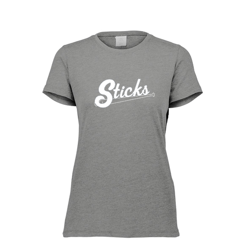 [FTSCUBGY-FAXS-LOGO1] Ladies Ultra-blend T-Shirt (Female Adult XS, Gray, Logo 1)