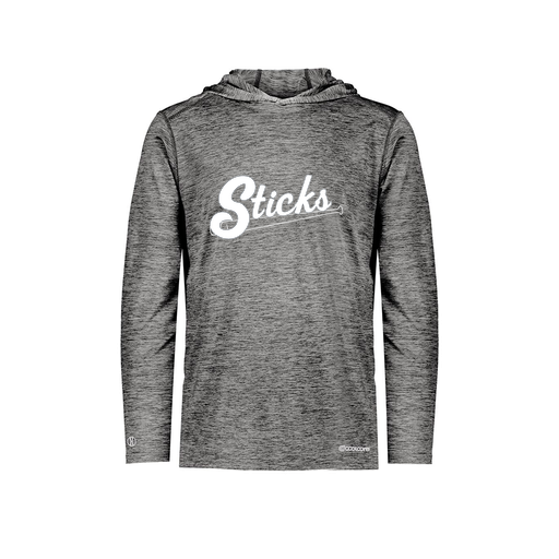 [CUS-DFW-CHGHOOD-PER-LSL-BLK-AS-LOGO1] Men's Charge Hoodie (Adult S, Black, Logo 1)