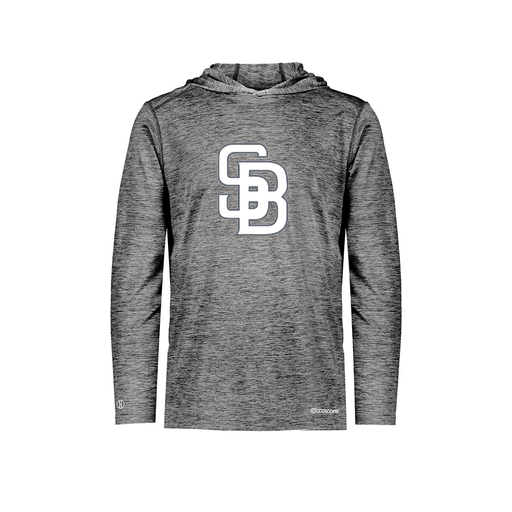 [FOLHCGBK-AS-LOGO2] Decker Men's Charge Hoodie (Adult S, Black, Logo 2)