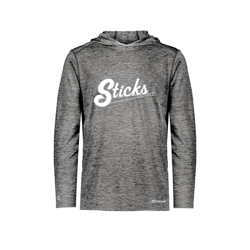 [FOLHCGBK-YS-LOGO1] Youth Charge Hoodie (Youth S, Black, Logo 1)