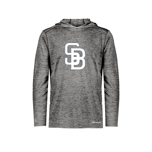 [FOLHCGBK-YS-LOGO2] Decker Youth Charge Hoodie (Youth S, Black, Logo 2)