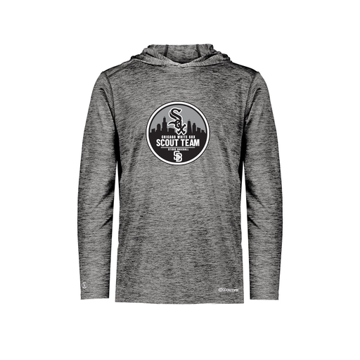 [FOLHCGBK-YS-LOGO3] Decker Youth Charge Hoodie (Youth S, Black, Logo 3)