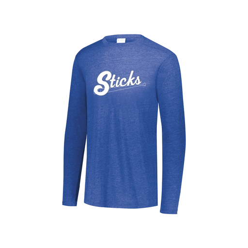 [FTLCUBRY-YS-LOGO1] Youth LS Ultra-blend T-Shirt (Youth S, Royal, Logo 1)