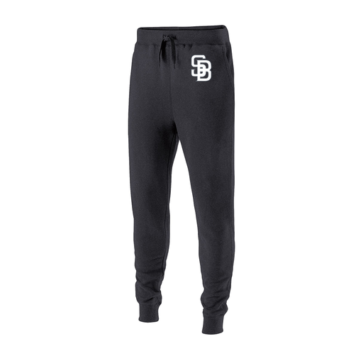 [229648.E83.S-LOGO2] Youth 60/40 Fleece Jogger (Youth S, Gray, Logo 2)